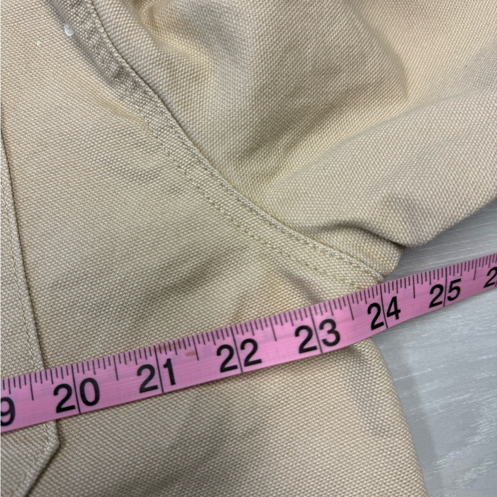 Forever 21 Men's Size Medium Taupe Tailored‎ Jacket Paint Splash Beige - Picture 8 of 10